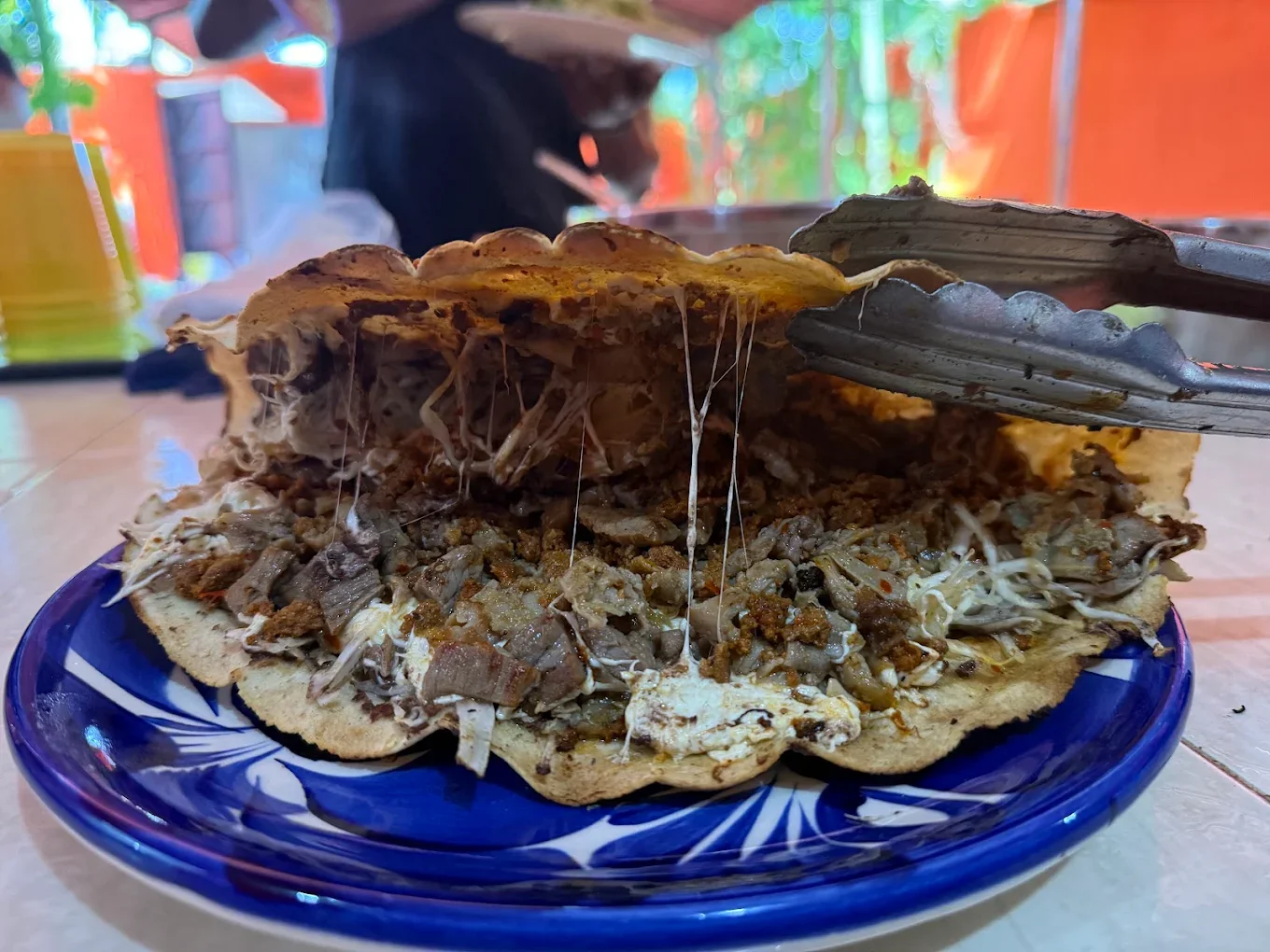 Antojito tradicional de Las Brasas