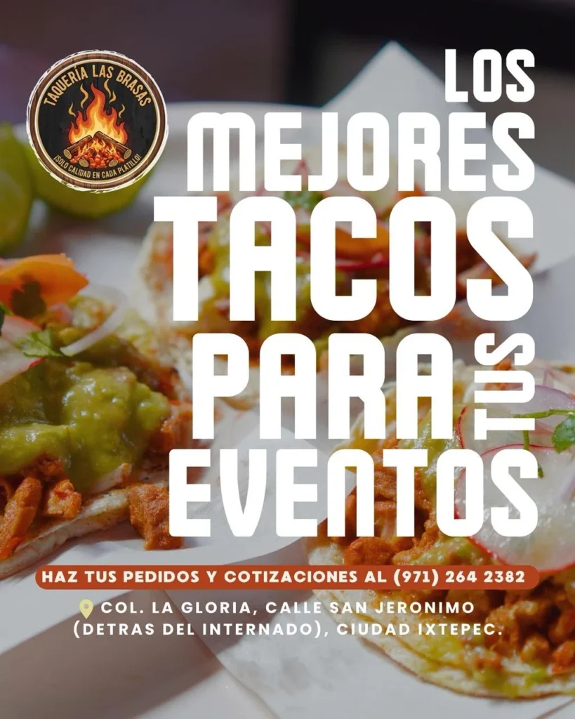 Promoción Para Eventos Promoción de tacos para tus eventos